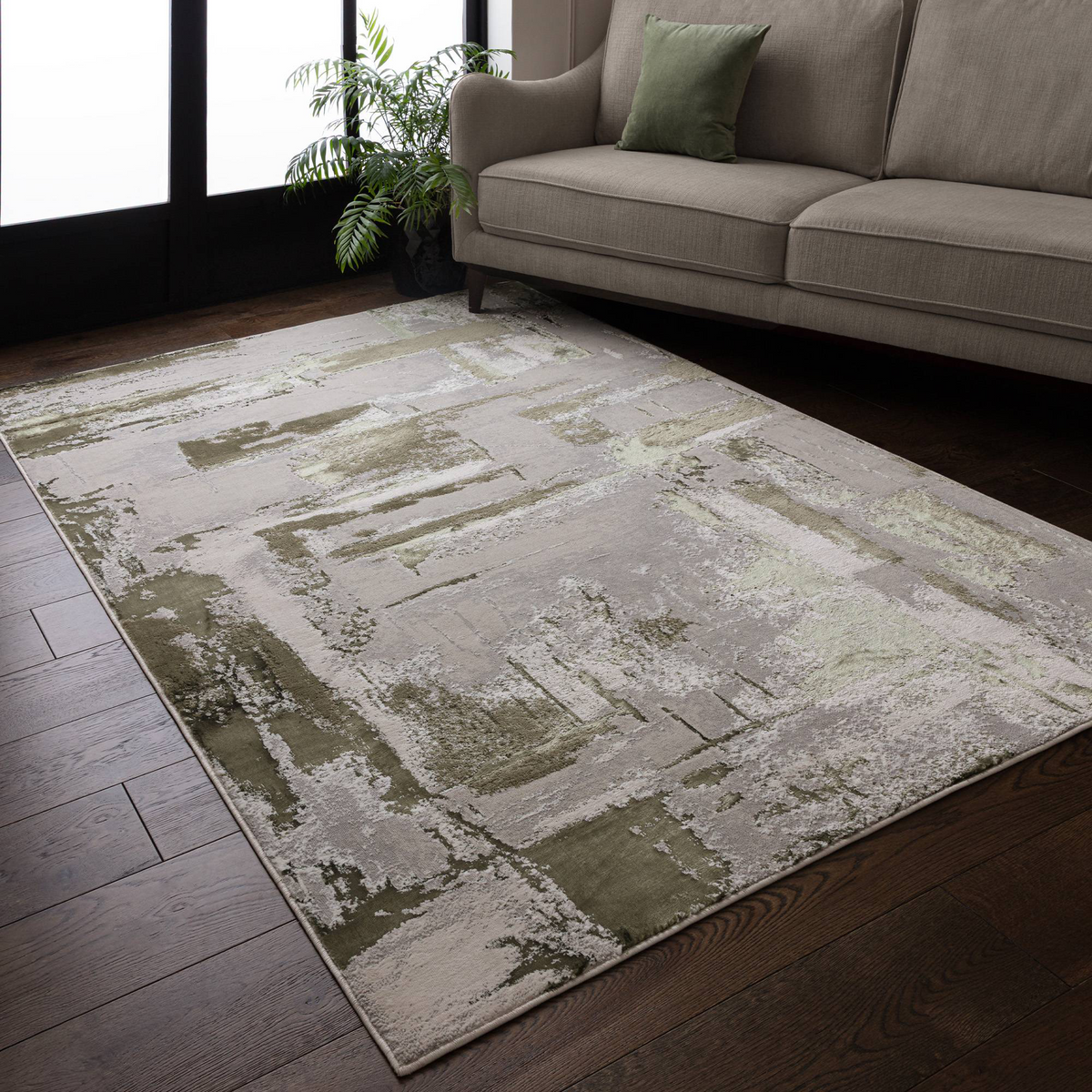Stellar Squares - Patterned Rug