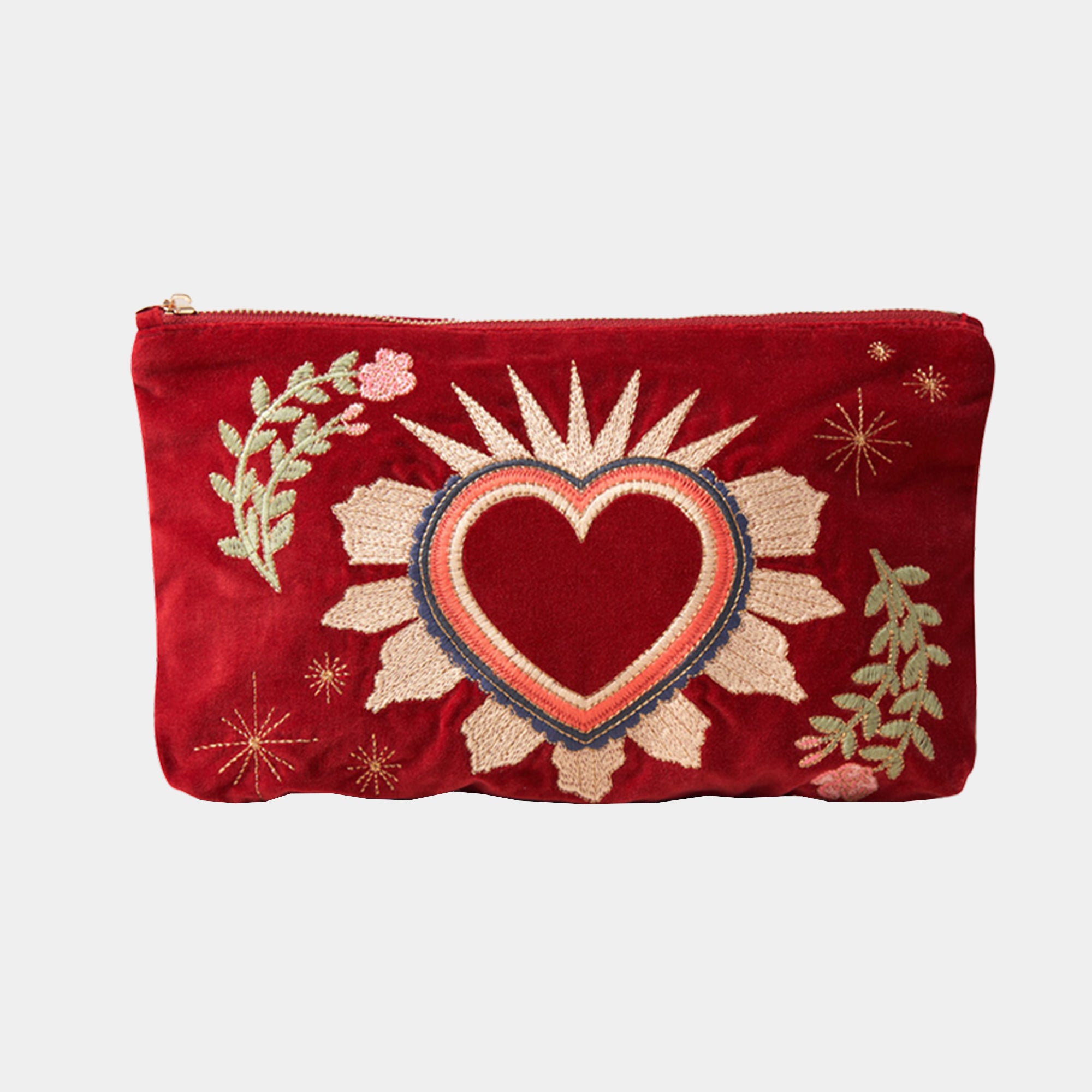 Elizabeth Scarlett Enchanted Heart - Hot Water Bottle, Rouge