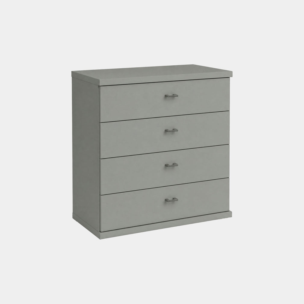 Fitzroy - 4 Drawer Bedside Chest Sage Green