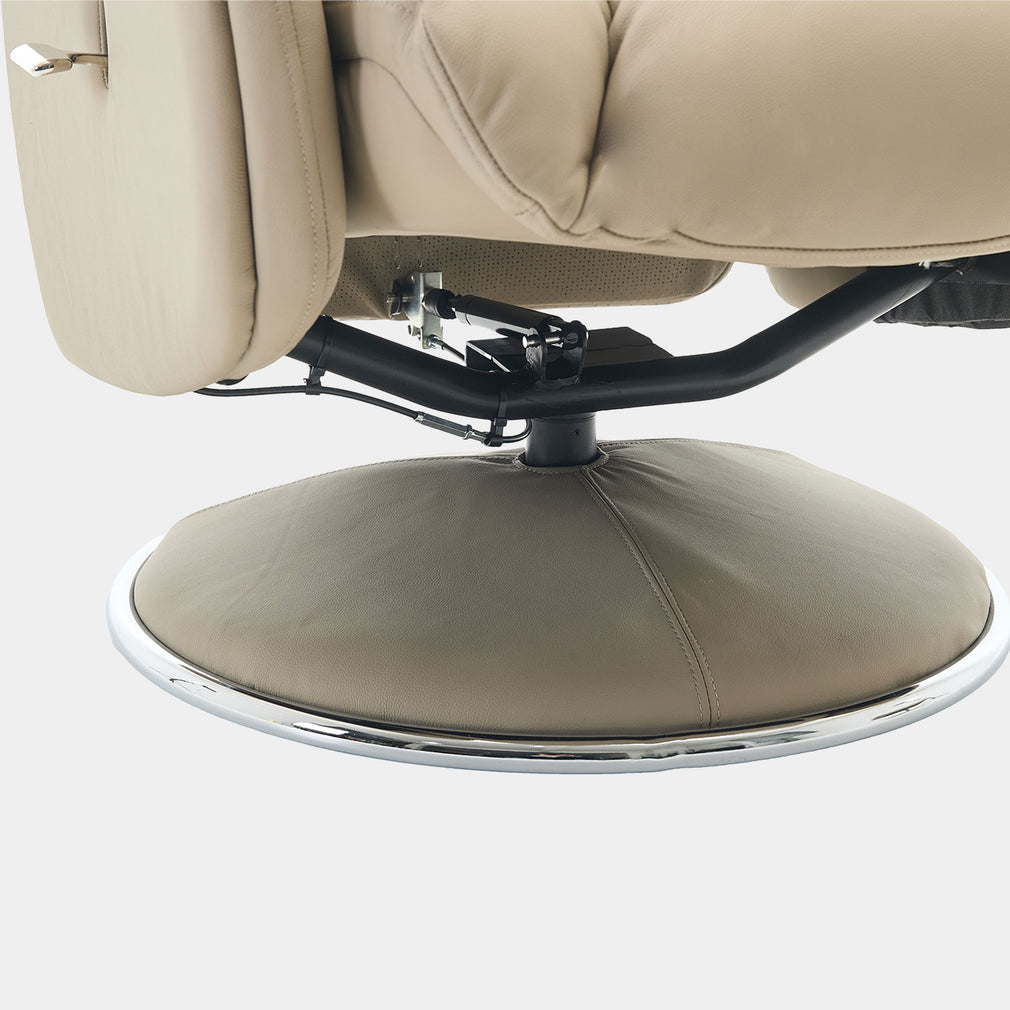 Yukon - Swivel Recliner Chair With Footstool