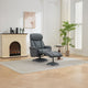 Yukon - Swivel Recliner Chair With Footstool