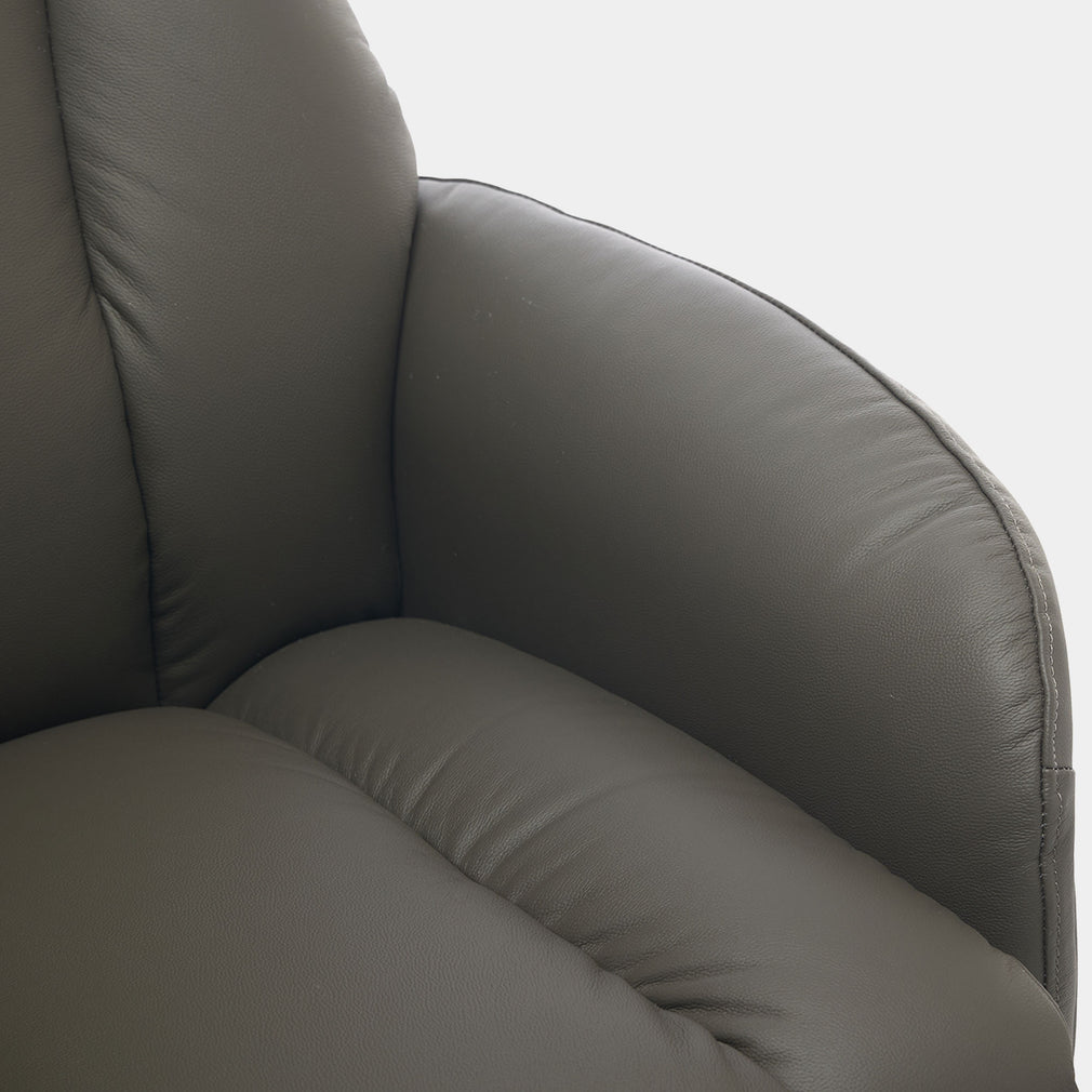Yukon - Swivel Recliner Chair With Footstool