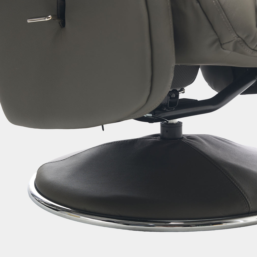 Yukon - Swivel Recliner Chair With Footstool