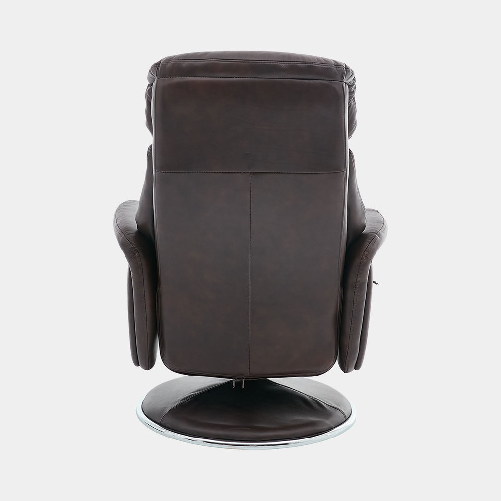 Yukon - Swivel Recliner Chair With Footstool
