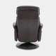 Yukon - Swivel Recliner Chair With Footstool