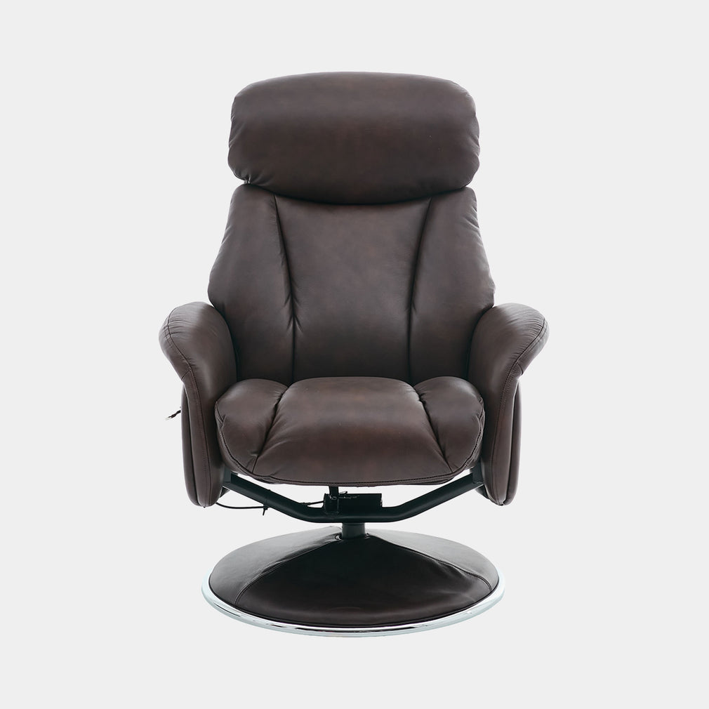 Yukon - Swivel Recliner Chair With Footstool