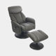 Yukon - Swivel Recliner Chair With Footstool