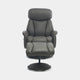 Yukon - Swivel Recliner Chair With Footstool