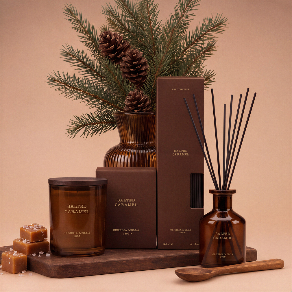 Cereria Molla - Salted Caramel Scented Candle 230g