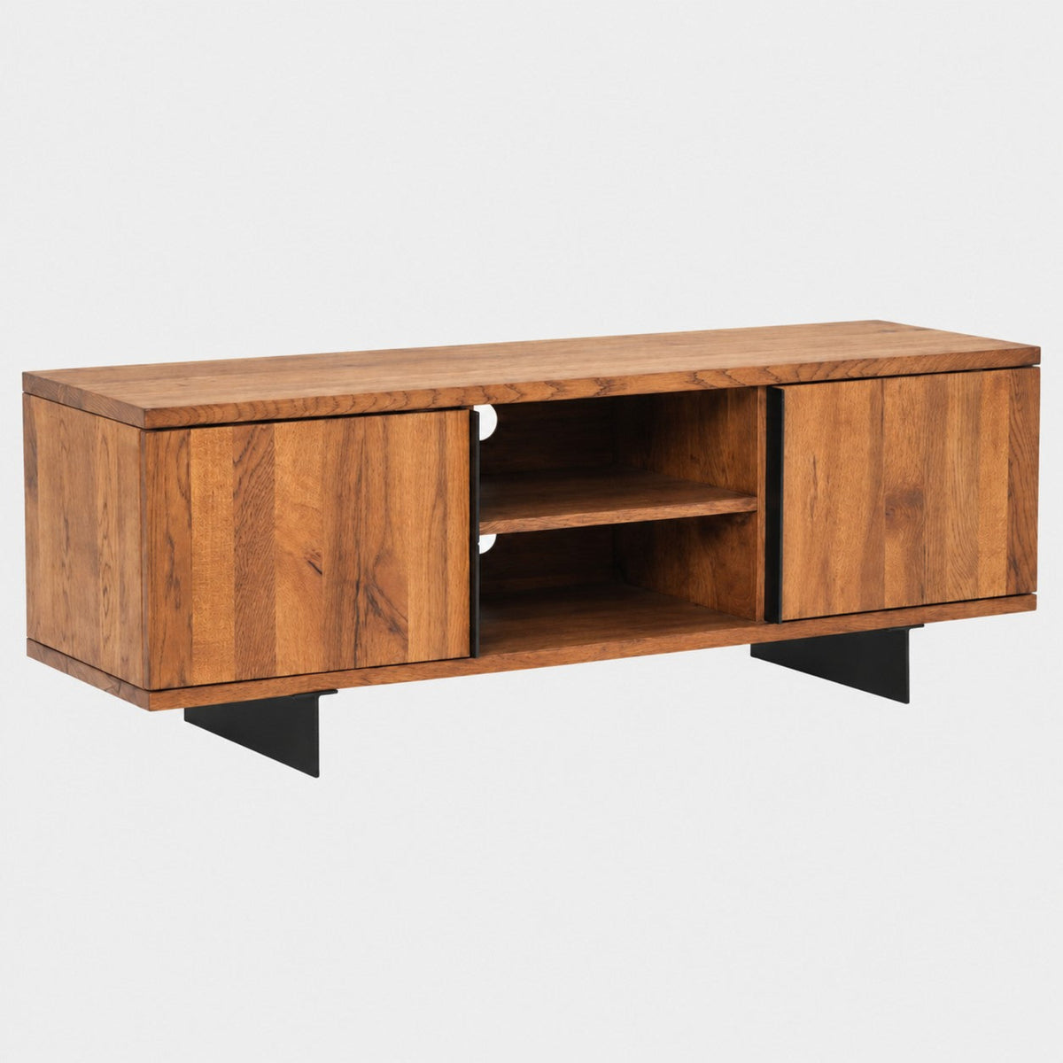 Santana - Solid Oak TV Unit