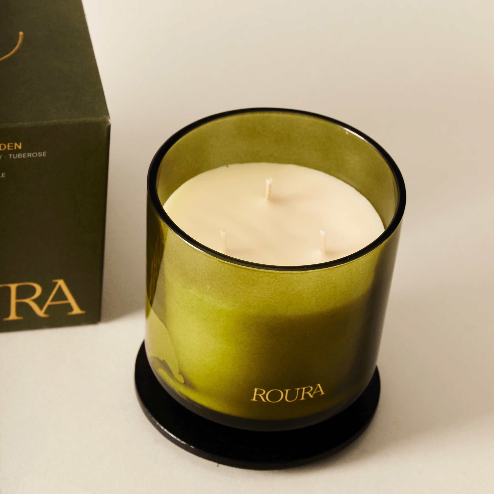 Roura - Secret Garden 3 Wick Candle Jar 410g