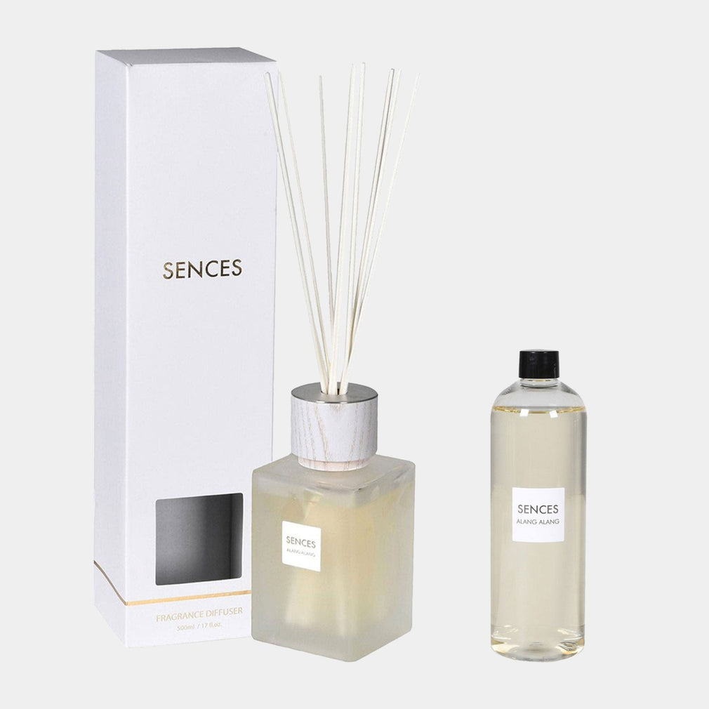 Sences - Alang Alang White Reed Diffuser And Refill Set