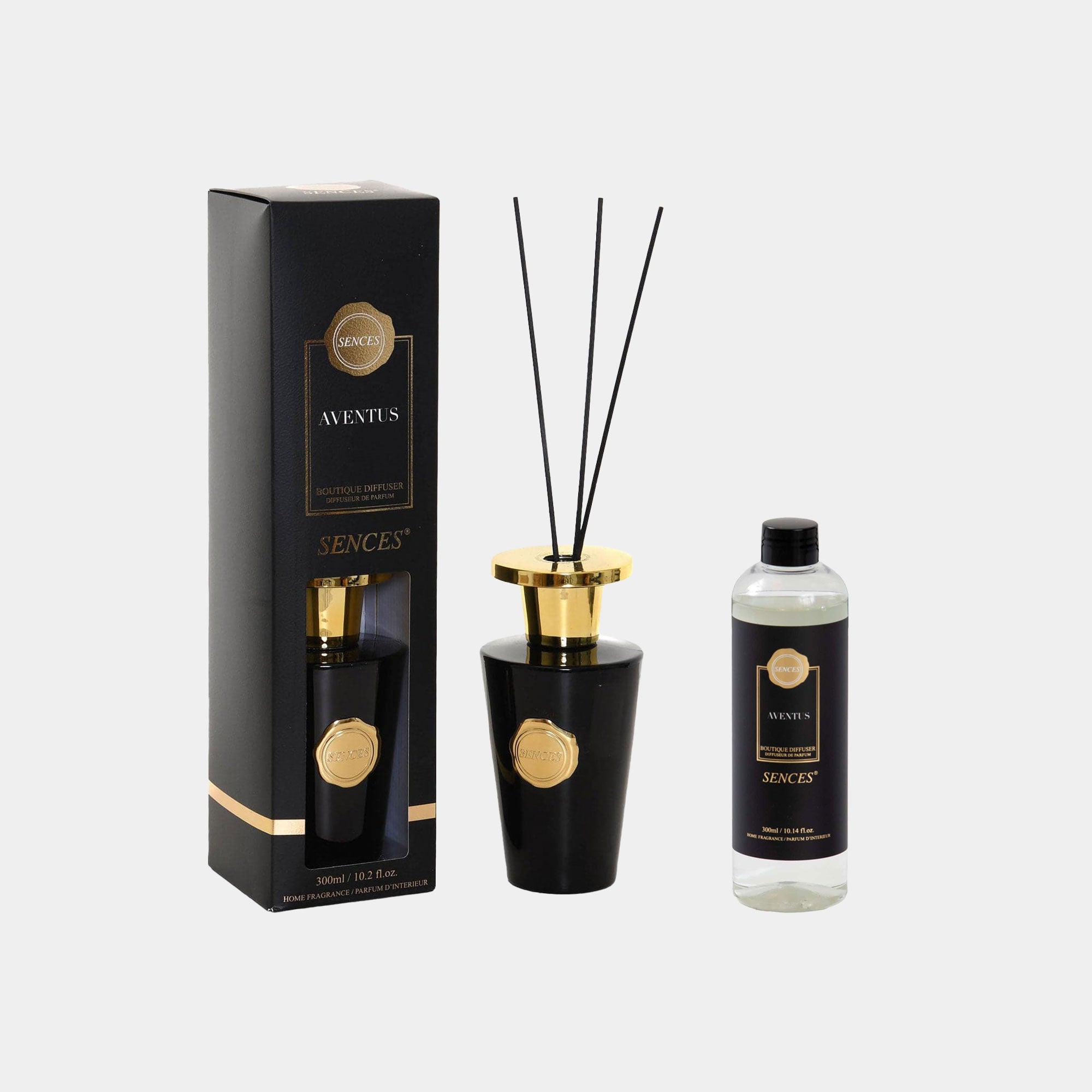Sences - Aventus Reed Diffuser & Refill Set Of 2
