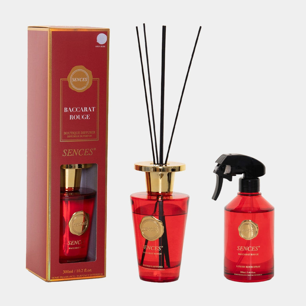 Sences - Baccarat Rouge Reed Diffuser & Room Spray Set