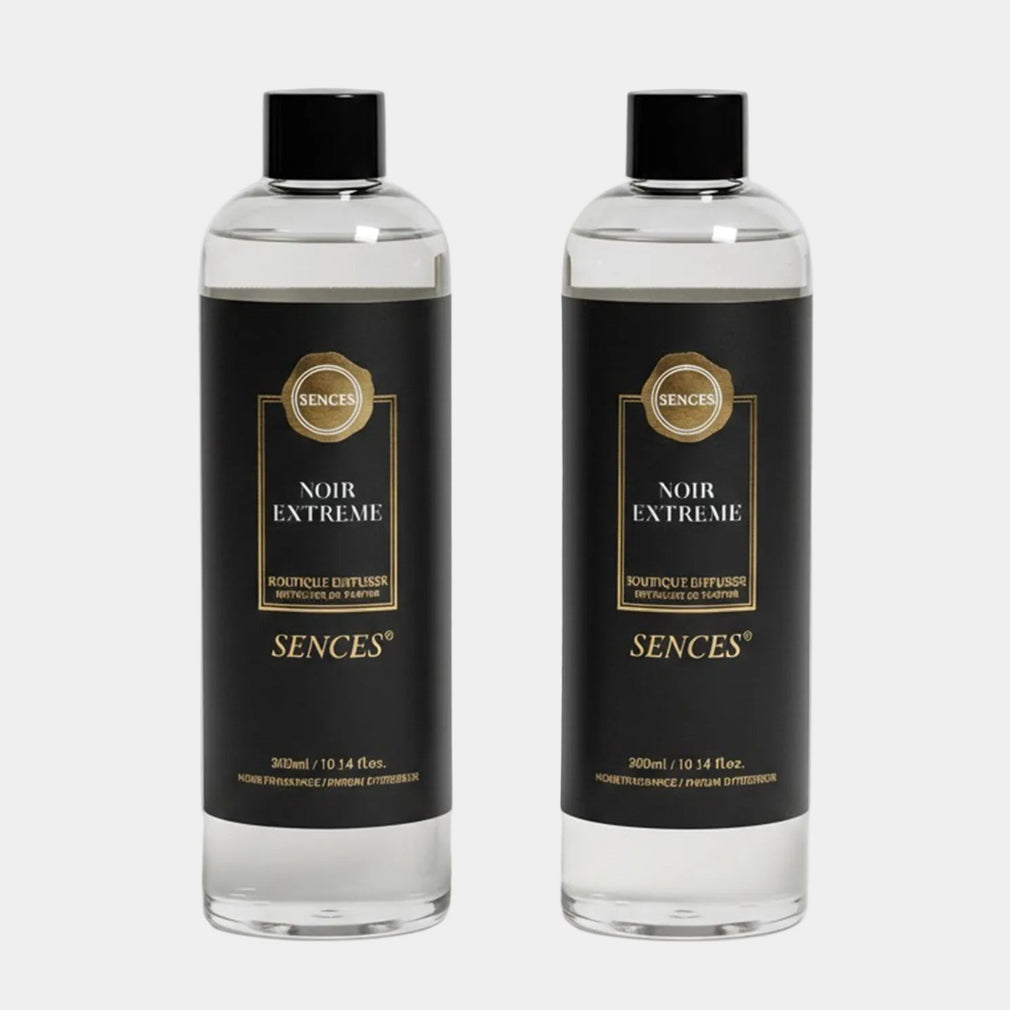 Sences - Noir Extreme Reed Diffuser Refill 300ml, Set of 2