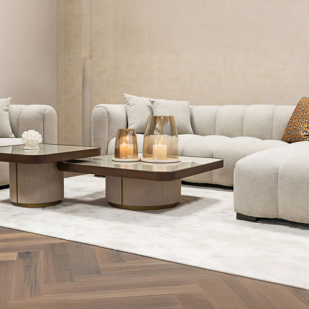 Marlow - Glass Coffee Tables, Set of 2