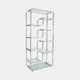 Galaxy - Open Shelving Unit, Stainless Steel Frame