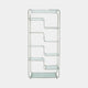 Galaxy - Open Shelving Unit, Stainless Steel Frame