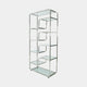 Galaxy - Open Shelving Unit, Stainless Steel Frame
