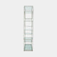 Galaxy - Open Shelving Unit, Stainless Steel Frame