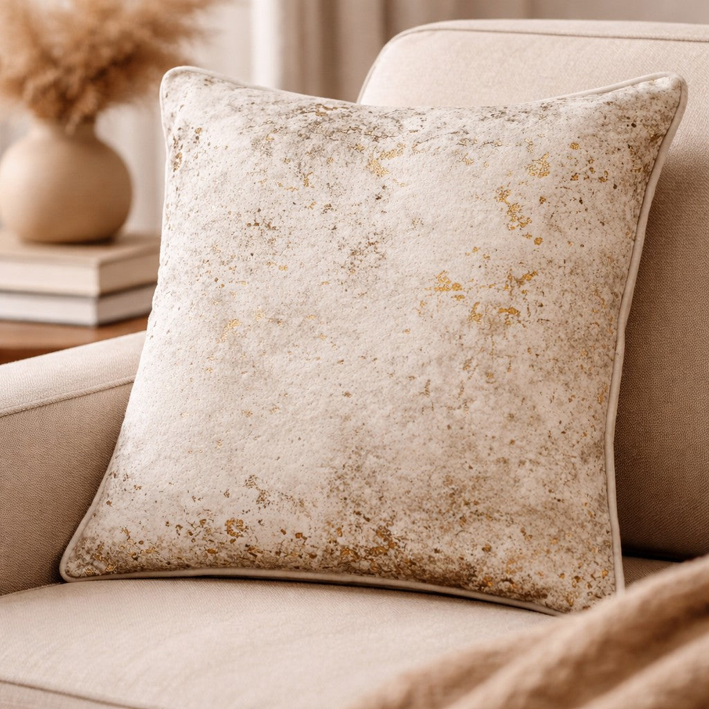 Shimmer - Ivory Cushion 45x45cm