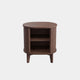 Mendes - Wooden Side Table Walnut Wood