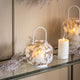 Aurelia - Candle Lantern, White & Gold Confetti, Small