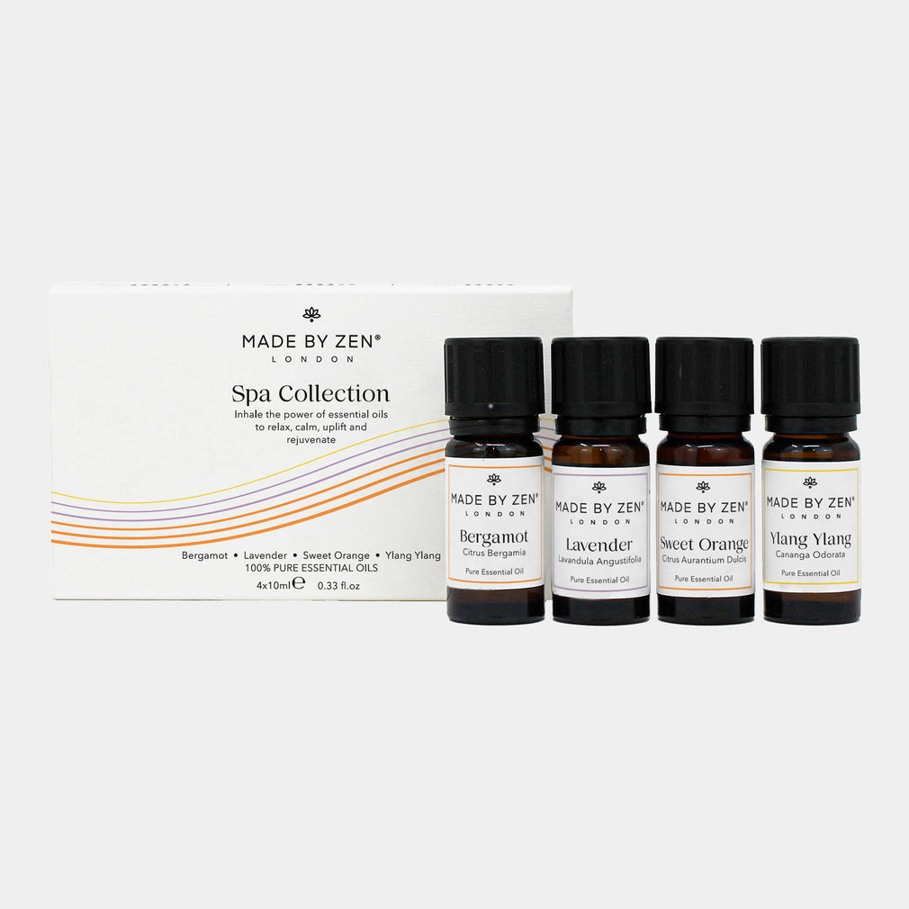 Made By Zen - Classic Essential Oil Spa Collection, Set of 4 10ml