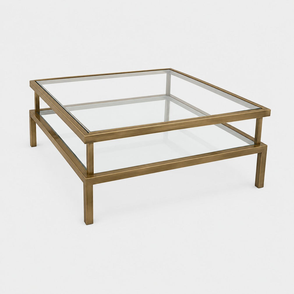 Monaco - Square Glass Coffee Table