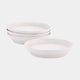 Mylor Soft White Stoneware - Pasta Bowls, Set of 4