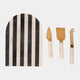 Style Sisters - Marble Cheese Board & Knife Set