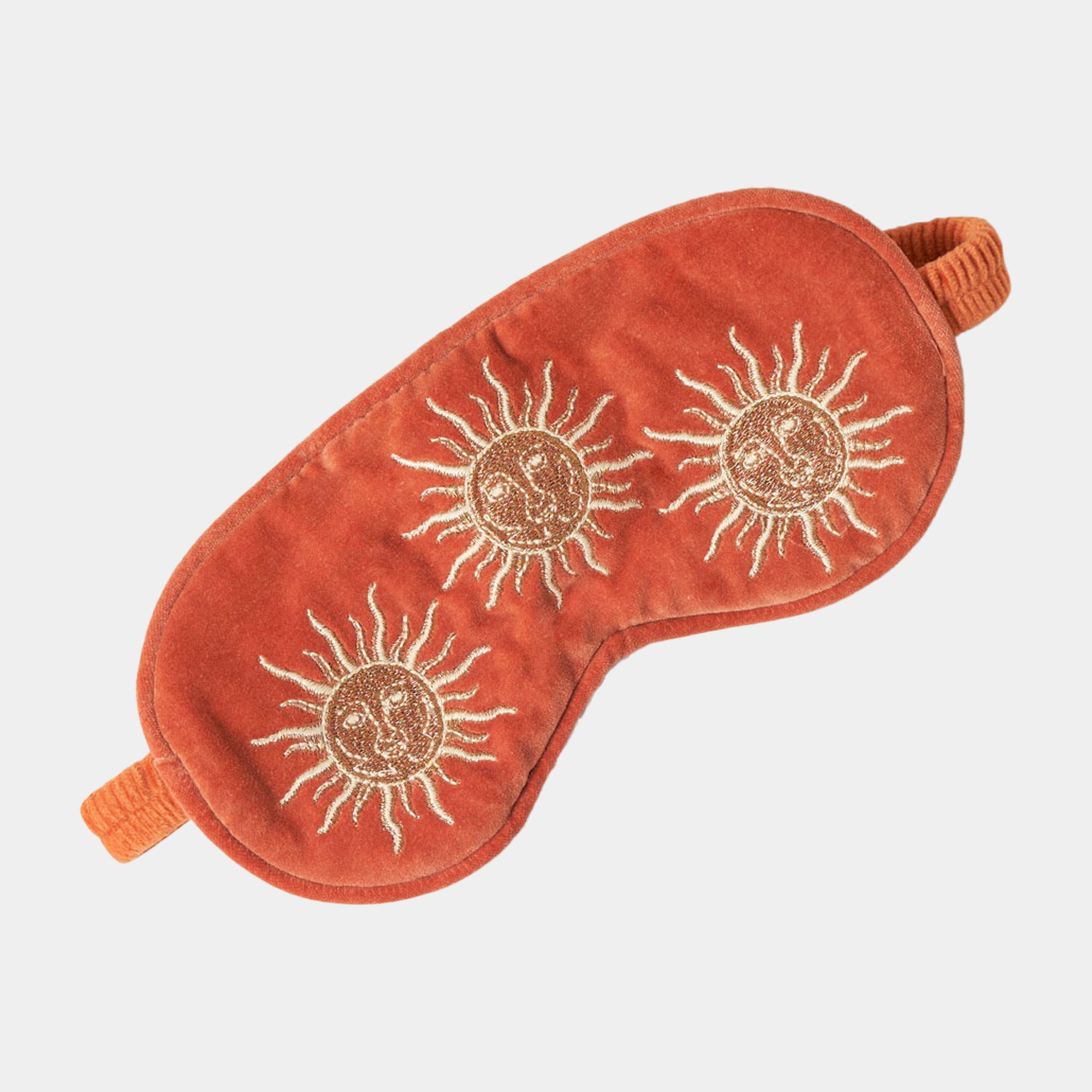 Elizabeth Scarlett Sun Goddess - Eye Mask, Rust
