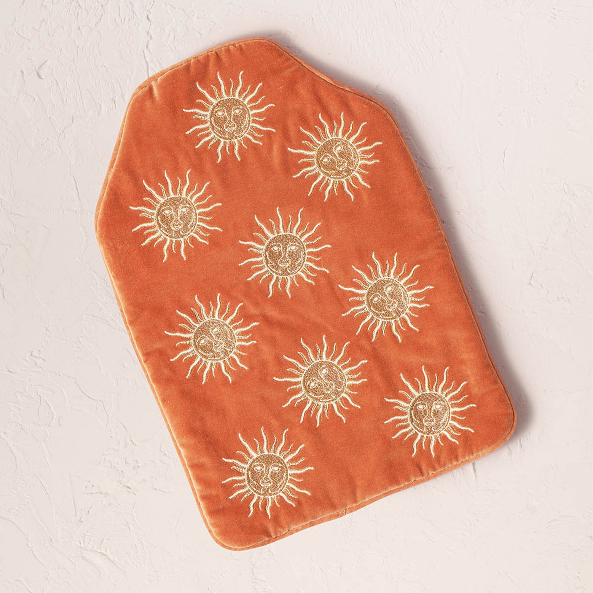 Elizabeth Scarlett Sun Goddess - Hot Water Bottle, Rust