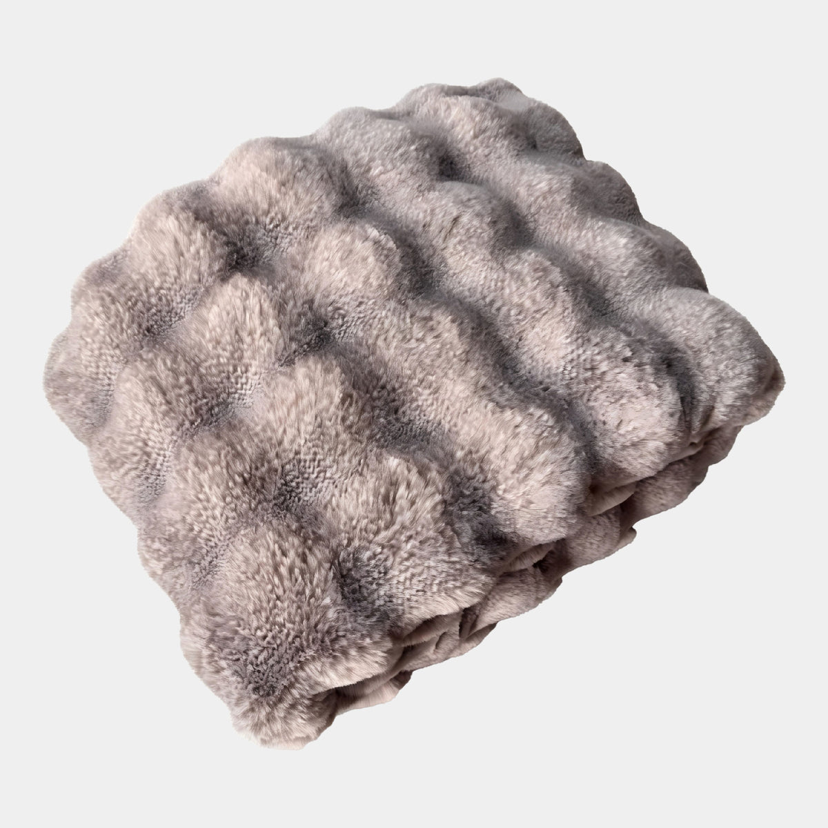 Hackney Faux Fur - Mink Throw 150x200cm