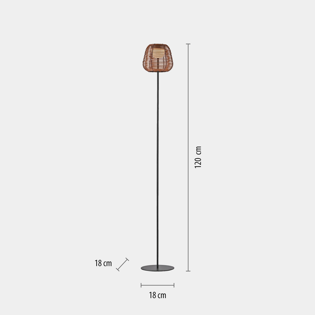 Biene Black - Outdoor Floor Lamp