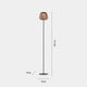 Biene Black - Outdoor Floor Lamp