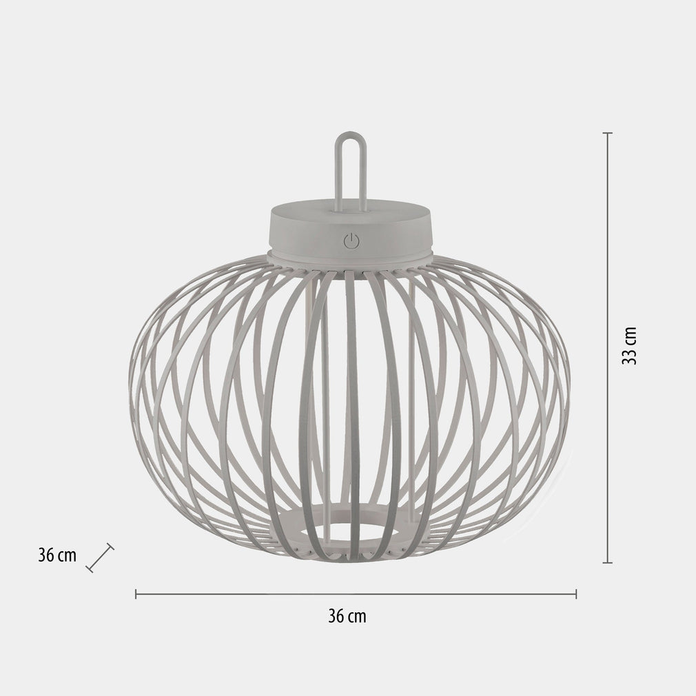 Korb White - Outdoor Lantern