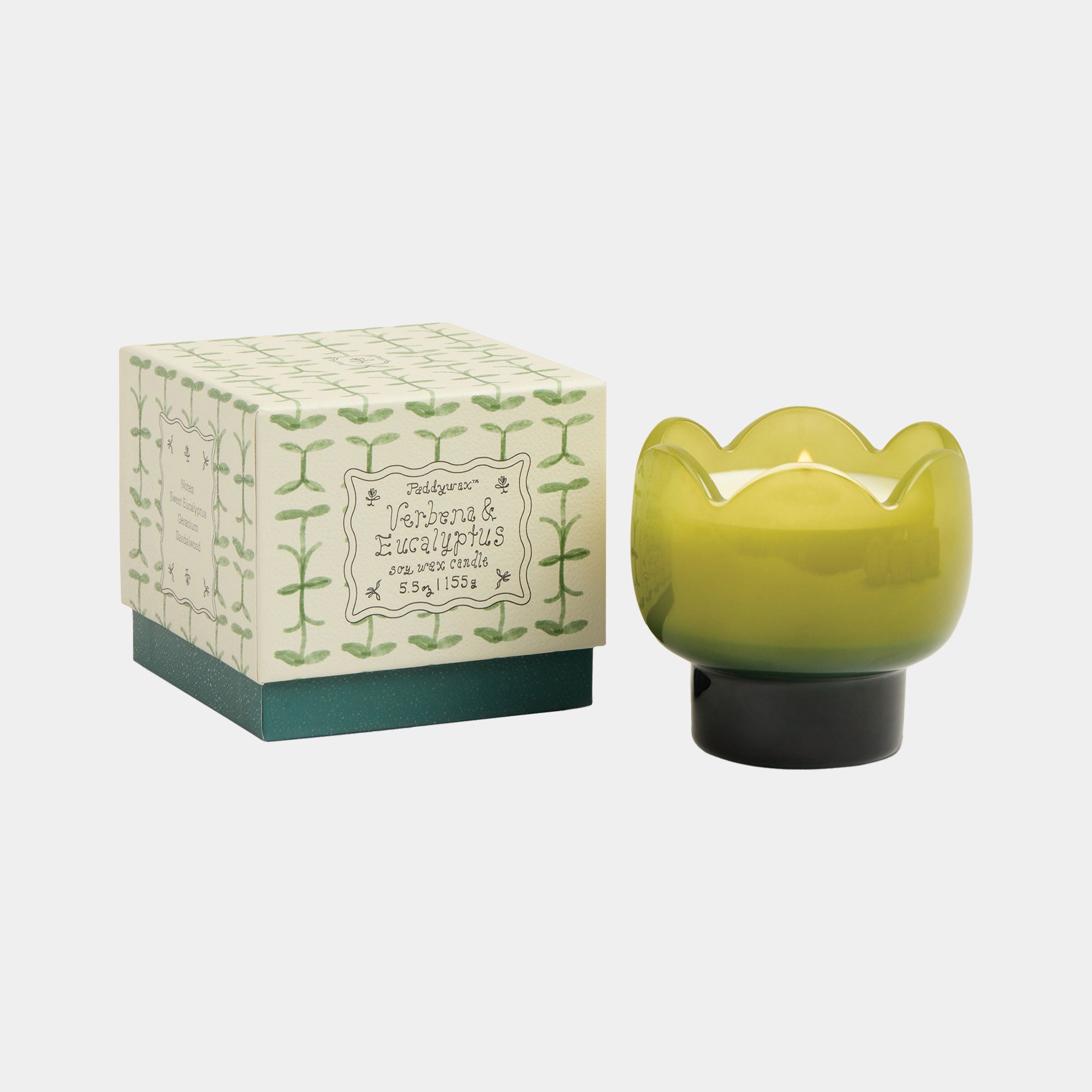 Paddywax Tulip - Verbena & Eucalyptus Candle 155g
