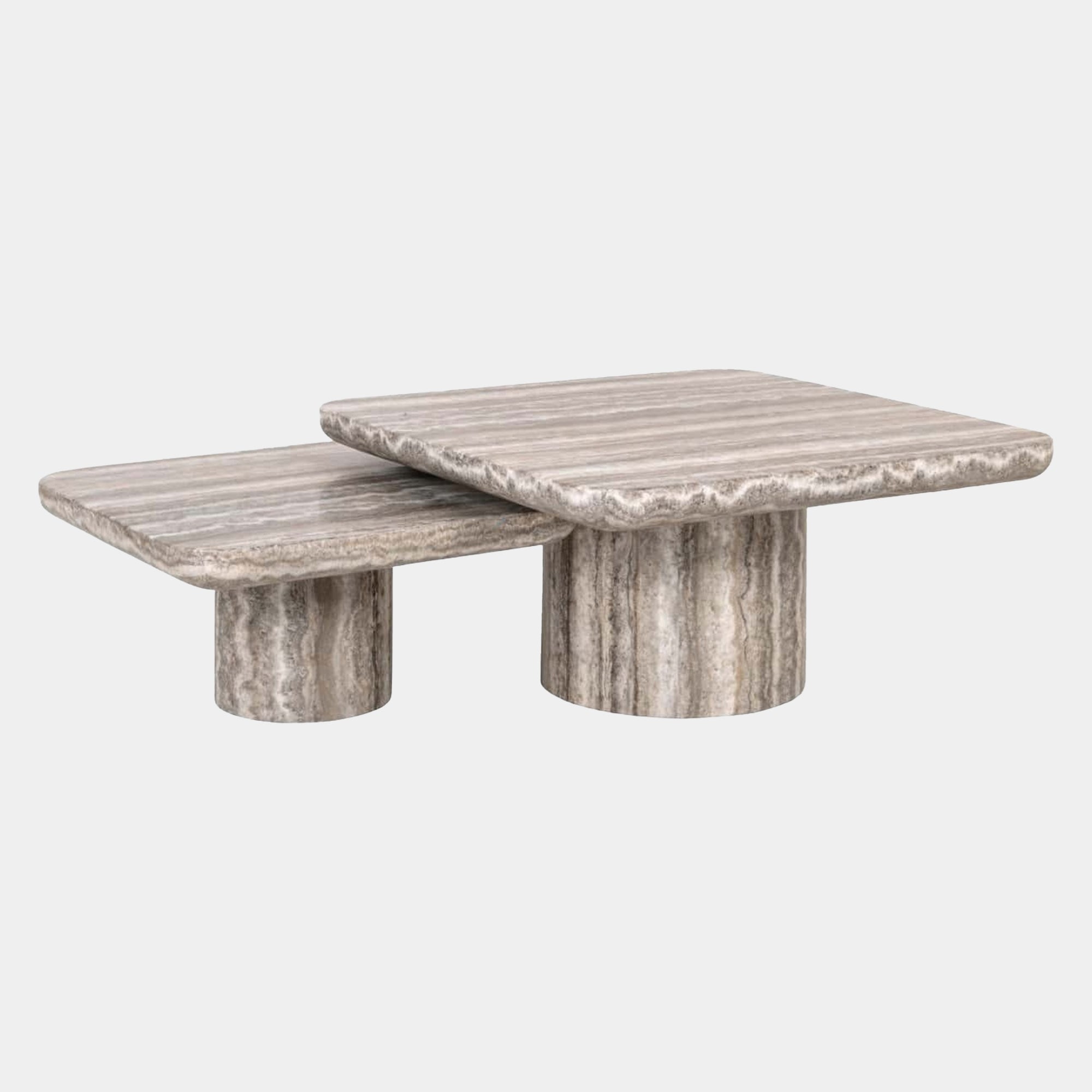 Acropolis - Marble Coffee Tables, Set of 2