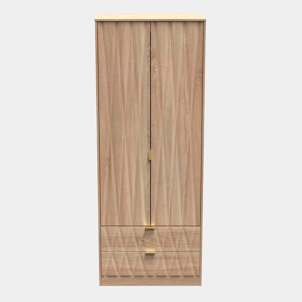 Jewel - Wardrobe With Drawers Bardalino Oak Fronts & Bardalino Oak Fronts