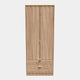Jewel - Wardrobe With Drawers Bardalino Oak Fronts & Bardalino Oak Fronts