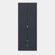 Jewel - Wardrobe With Drawers White Carcase & Indigo Fronts