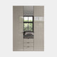 Florida - 3 Door Mirrored Combi Wardrobe