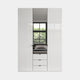 Florida - 3 Door Mirrored Combi Wardrobe