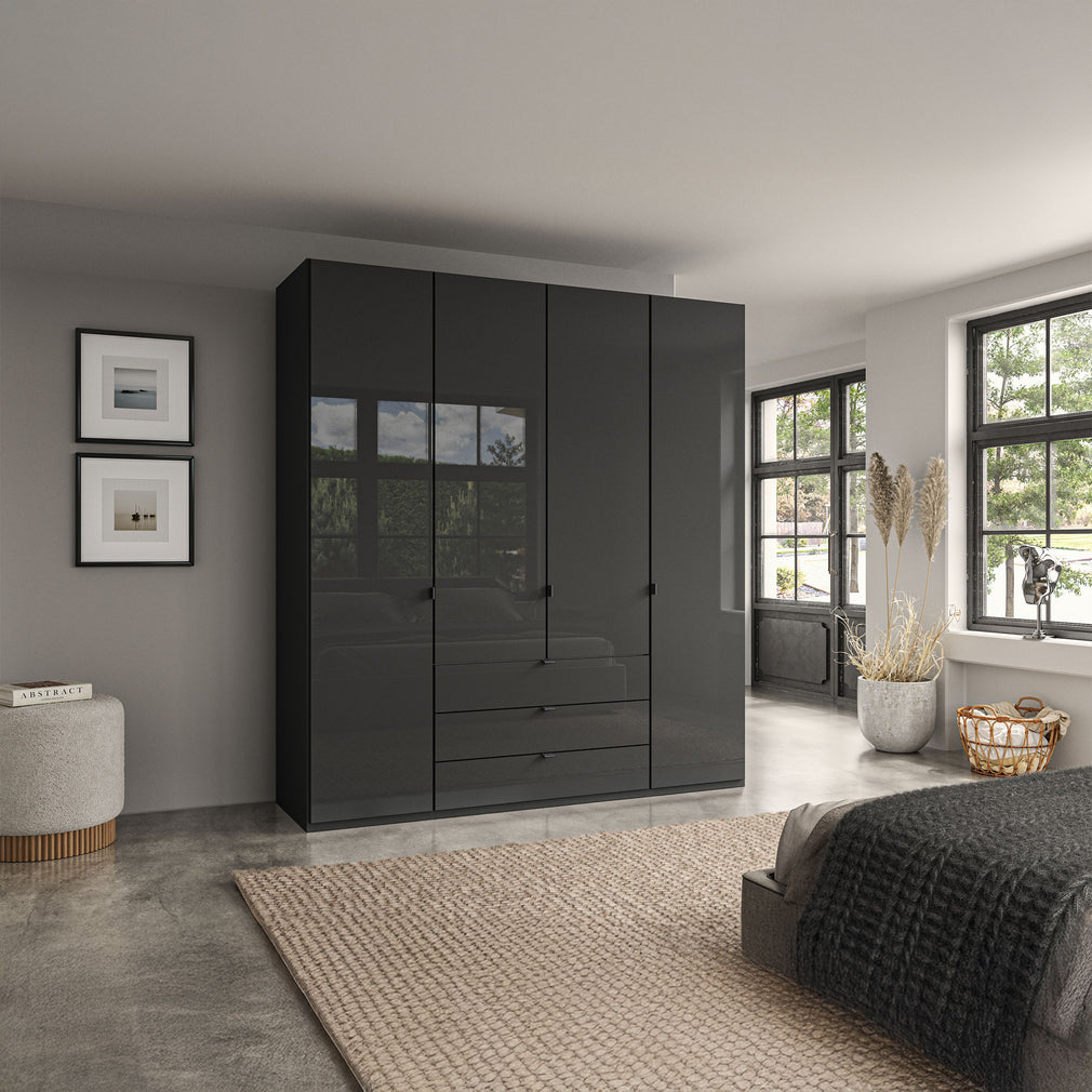 Florida - 4 Door Combi Wardrobe