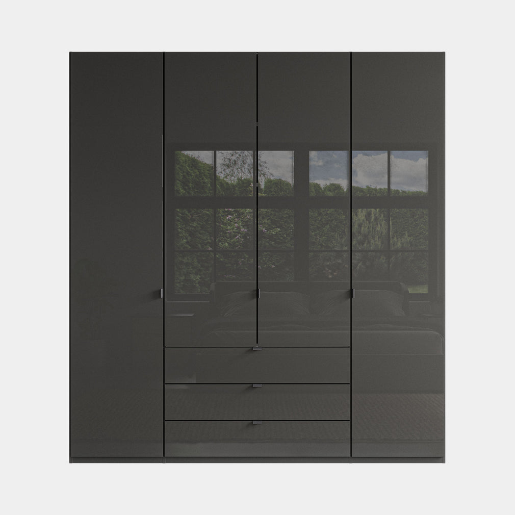 Florida - 4 Door Combi Wardrobe