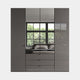 Florida - 4 Door Combi Mirrored Wardrobe