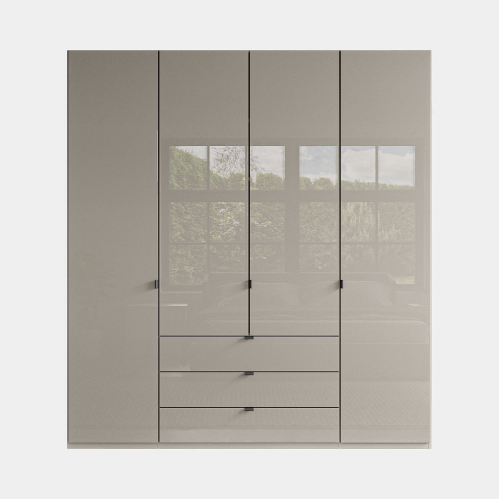 Florida - 4 Door Combi Wardrobe