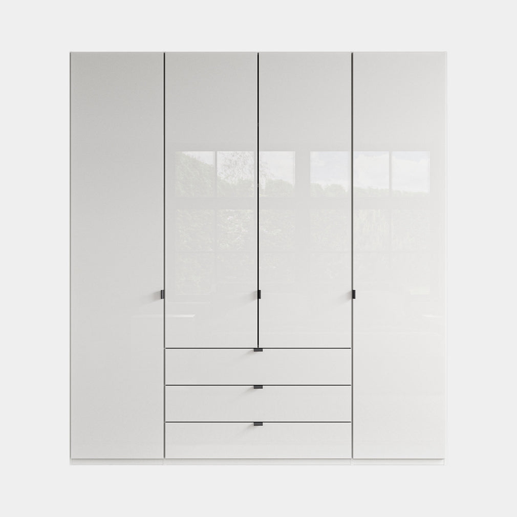 Florida - 4 Door Combi Wardrobe
