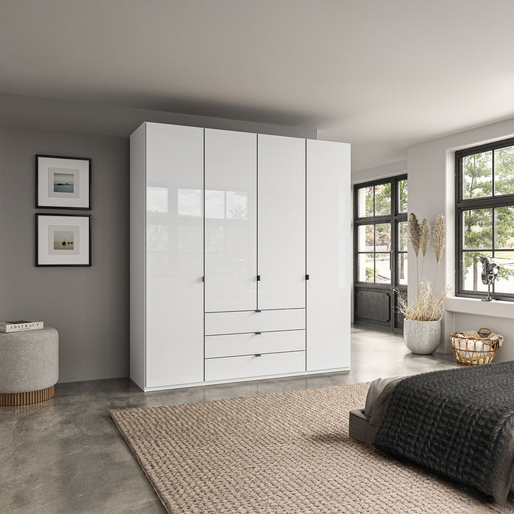 Florida - 4 Door Combi Wardrobe